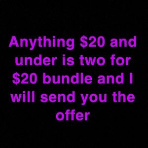 2 for $20